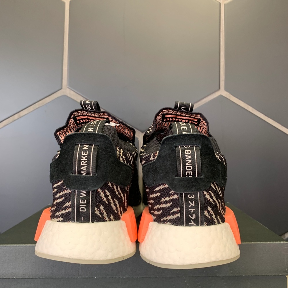 Adidas NMD TS1 Primeknit GTX Core Black Oreo Shoe - Picture 4 of 7